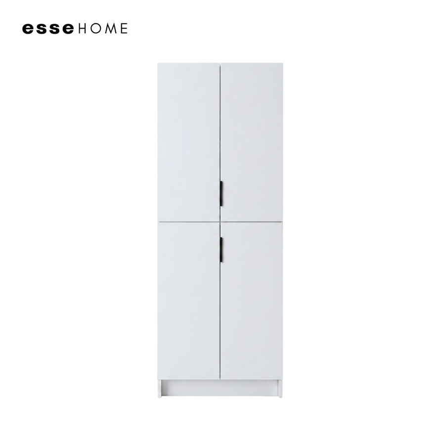 4 Door Cabinet 6 Tier Display Shoe Cabinet 160cm — 1