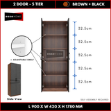2 Door Wardrobe 178cm — 21