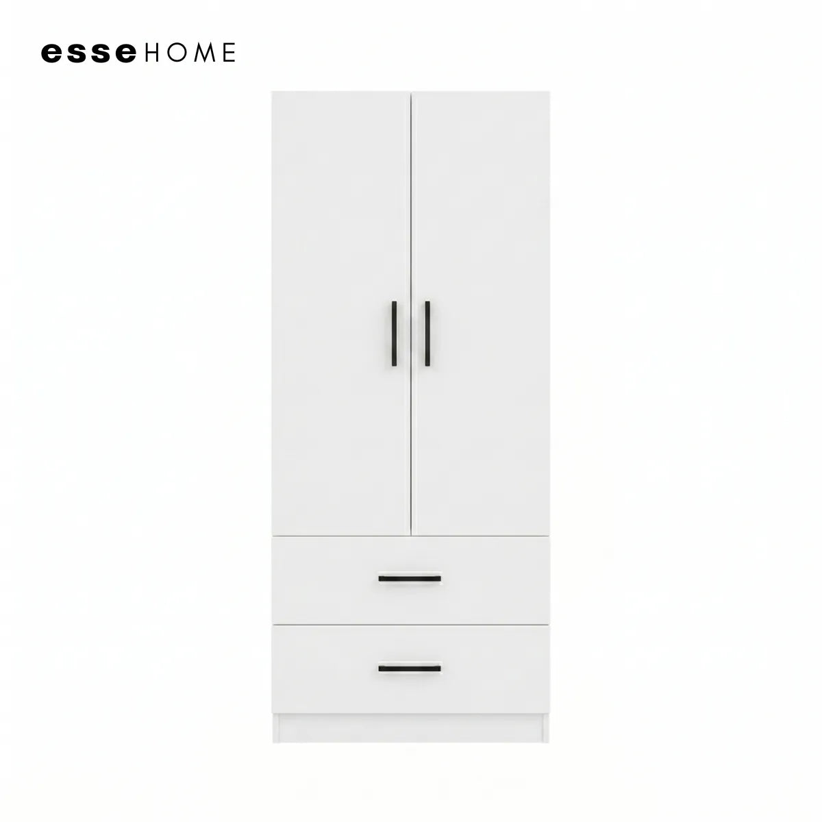 2 Door 2 Drawer Wardrobe 178cm — 1