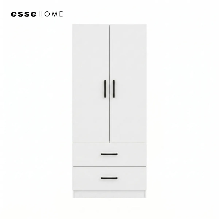 2 Door 2 Drawer Wardrobe 178cm — 1