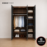 Alo Premium 3 Door Wardrobe H192cm W120cm D45cm — 9