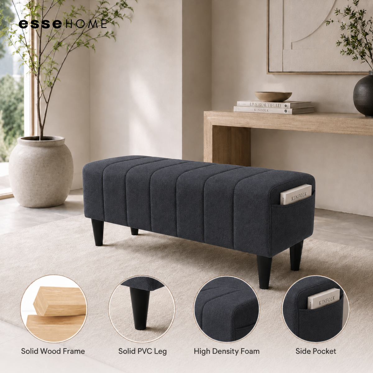 Long Stool Sofa Bench — 2