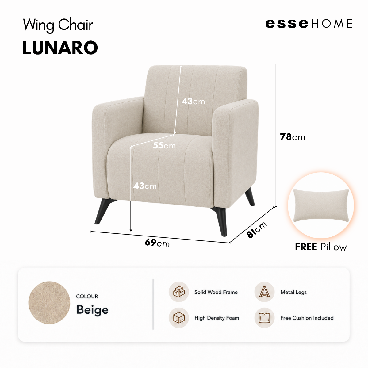 Lunaro Arm Chair — 13