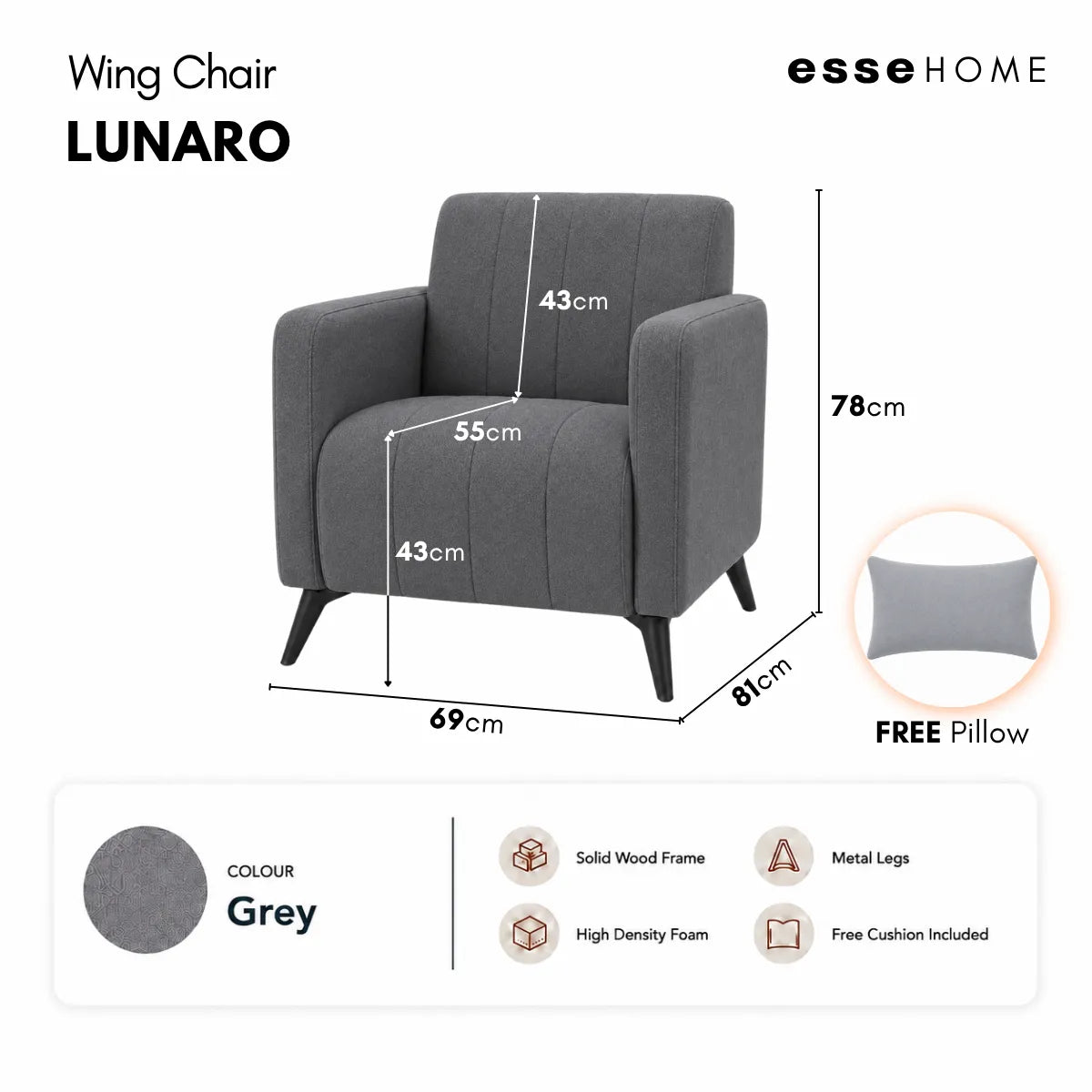 Lunaro Arm Chair — 14