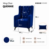 Queenie Wing Chair — 9