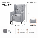 Velmont Wing Chair — 9