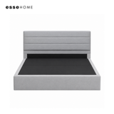 Kira Bed Frame Divan Bed Katil Fabrik Upholstered Bed B802 — 1