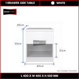 Side Table with Drawer 50cm — 8