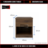 Side Table with Drawer 50cm — 9