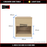 Side Table with Drawer 50cm — 10