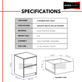 Side Table with Drawer 50cm — 3