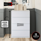4 Layer Chest Drawer Wide 60cm Height 105cm — 2