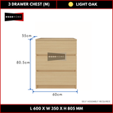 3 Layer Chest Drawer Wide 60cm Height 80cm  — 7