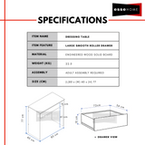 Dressing Table with Drawer 80cm — 5