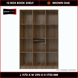 12 Box Book Shelf 175cm — 6