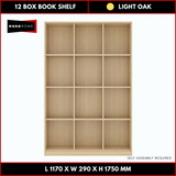 12 Box Book Shelf 175cm — 7