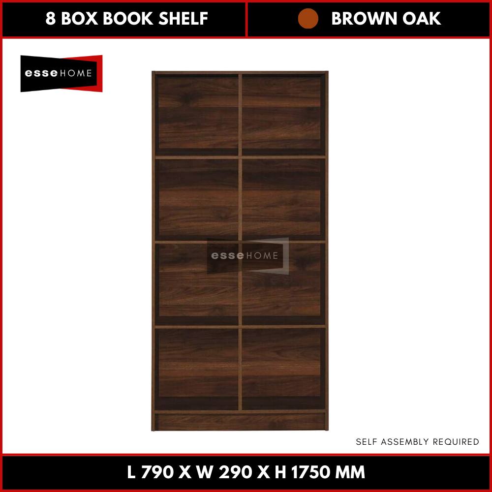 8 Box Book Shelf 175cm — 7