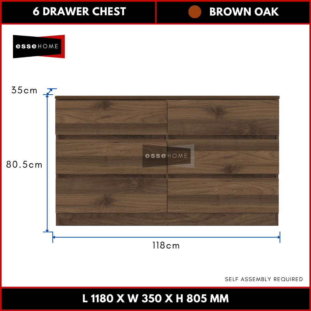 6 Layer Chest Drawer — 6