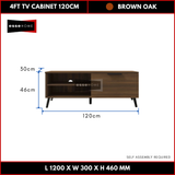 4ft TV Cabinet with Leg 120cm — 6