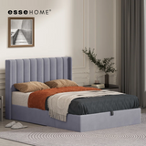 Kosmo Bed Frame Divan Bed Katil Fabrik Upholstered Bed B800 — 3