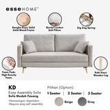 [FREE SHIPPING] Sofa KD 3 Seater or 2 Seater with ZigZag Spring — 2