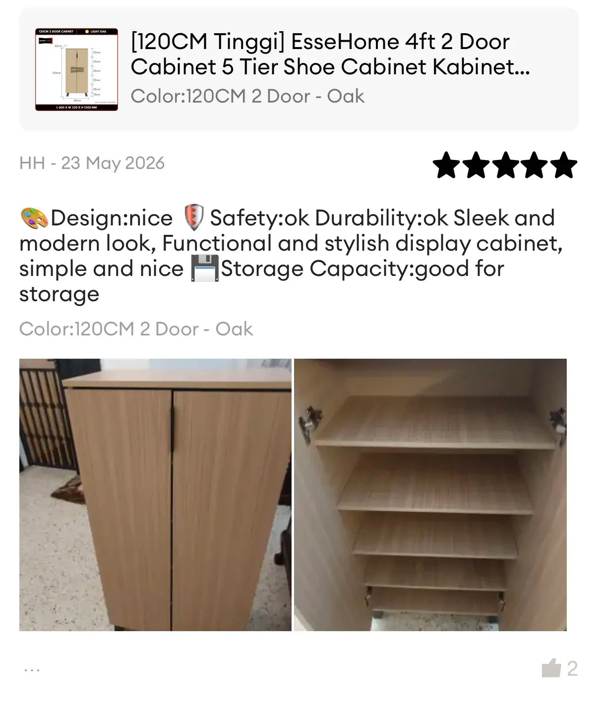 Lazada customer review screenshot 6